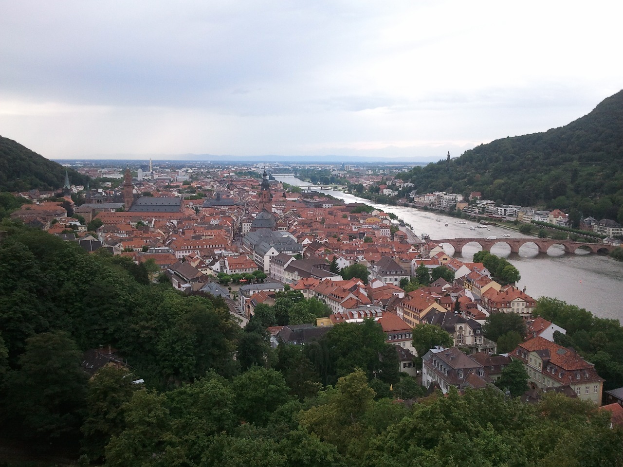 city heidelberg outlook free photo