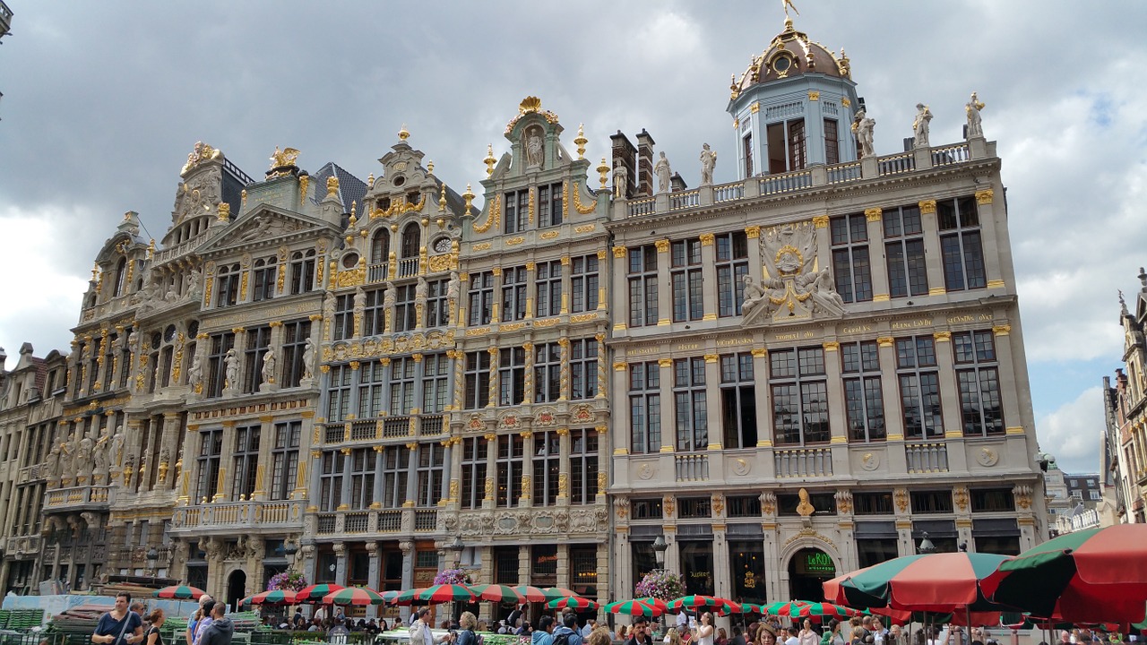 brussels city centre grand place free photo