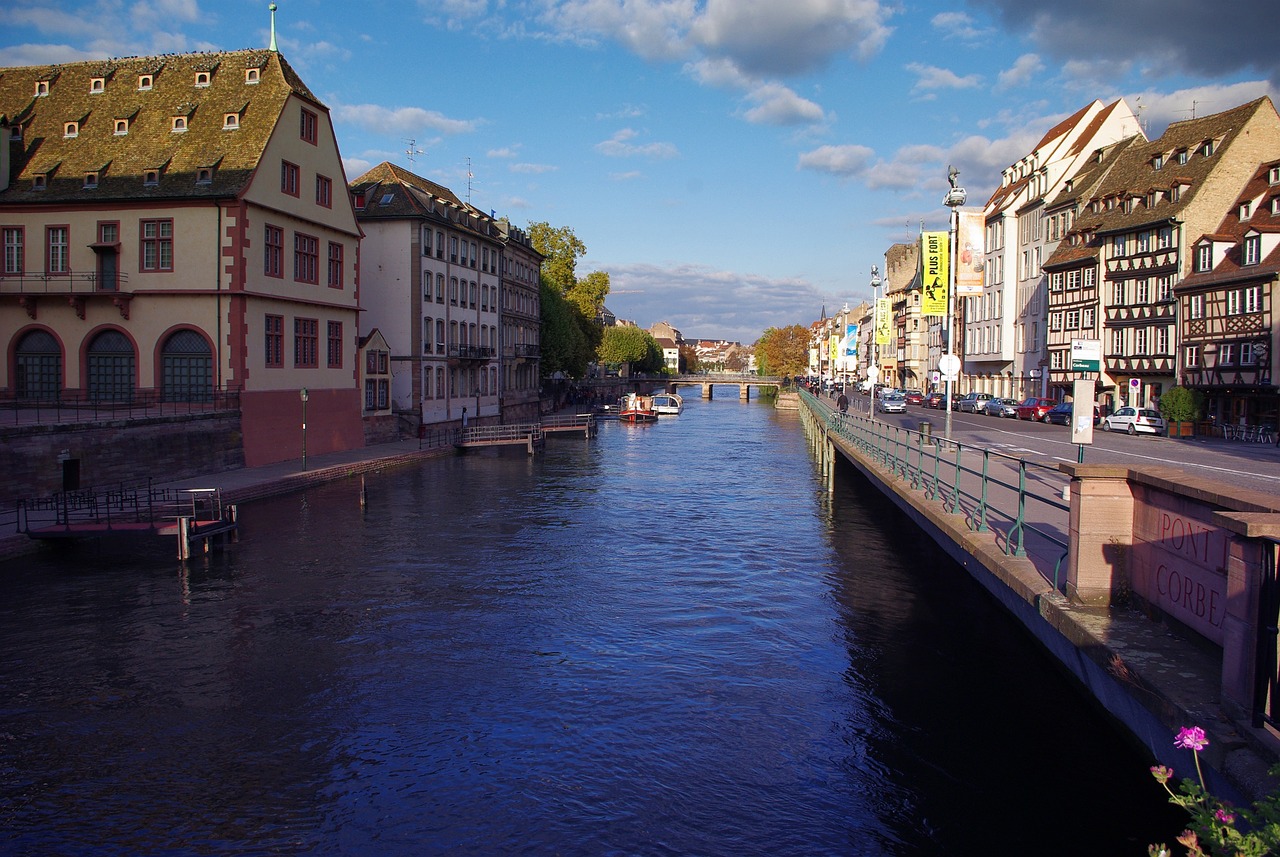 city river water free photo