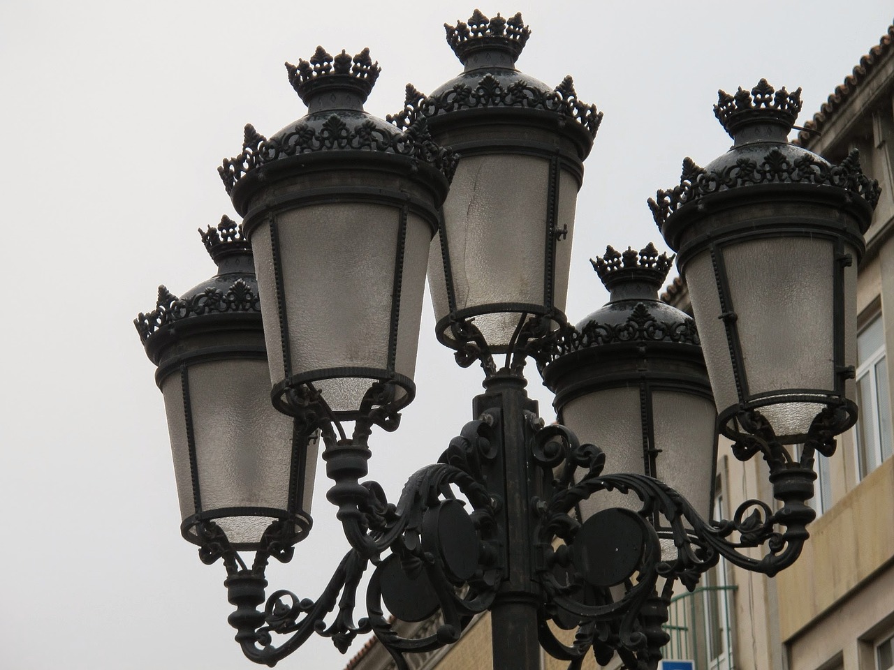 city lighting chandelier free photo