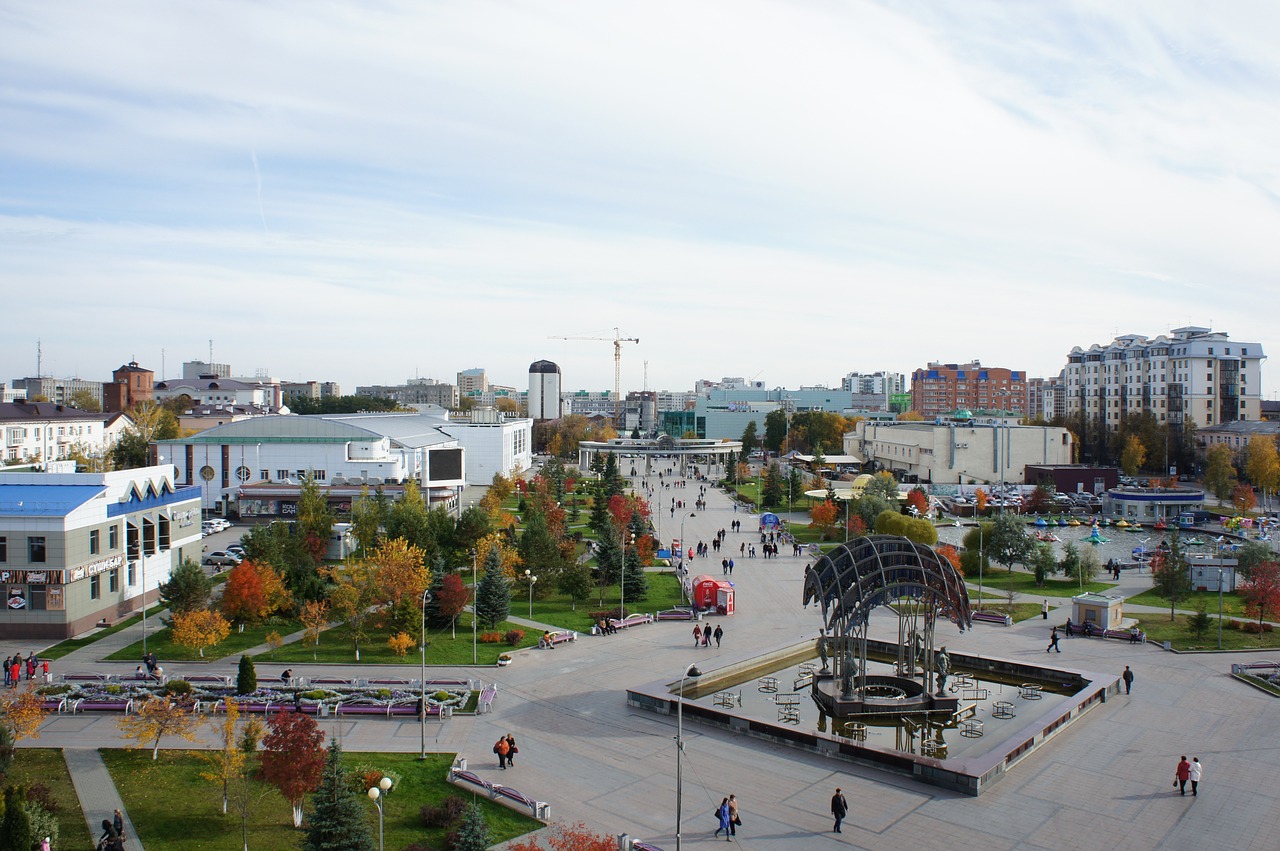 city tyumen siberia free photo