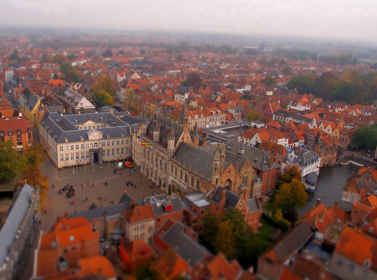 city red roof the medieval city free photo