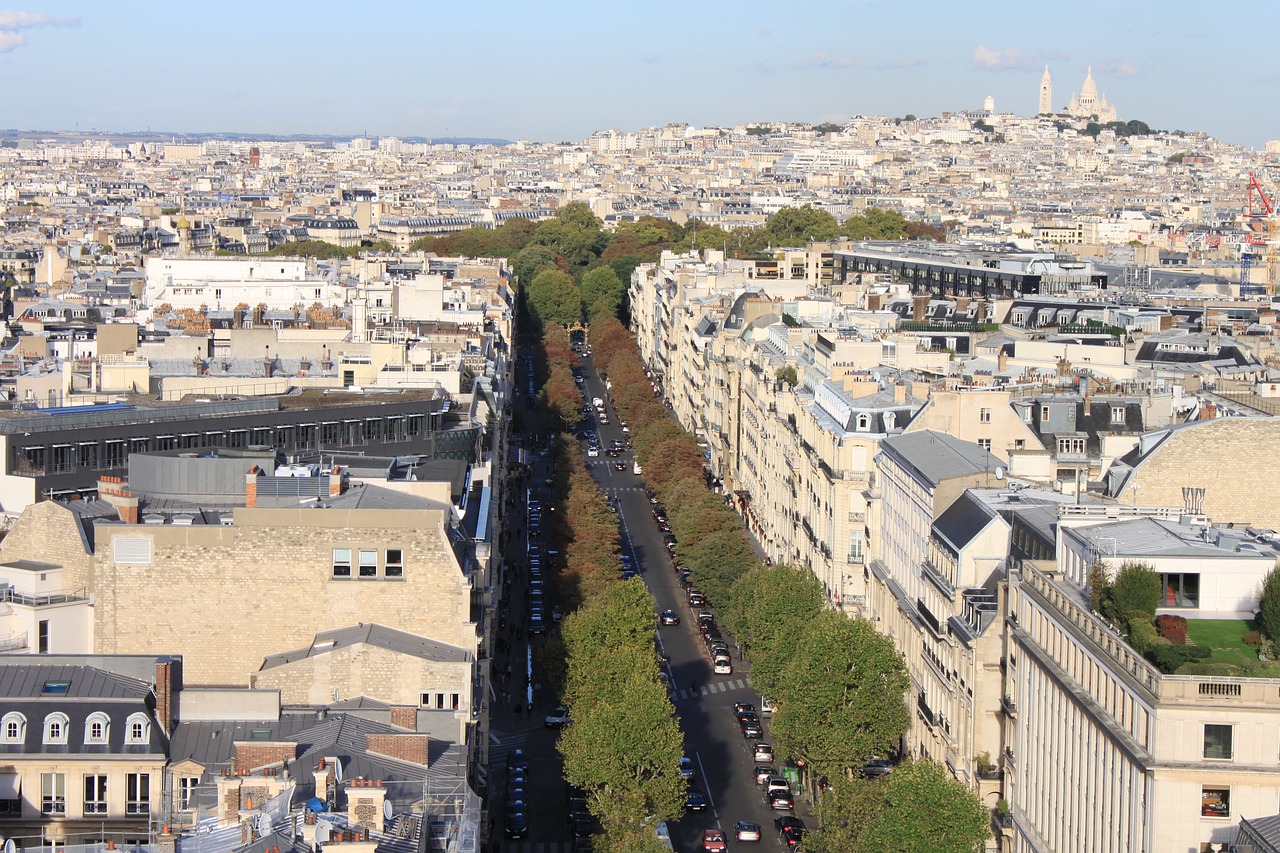 city paris street free photo