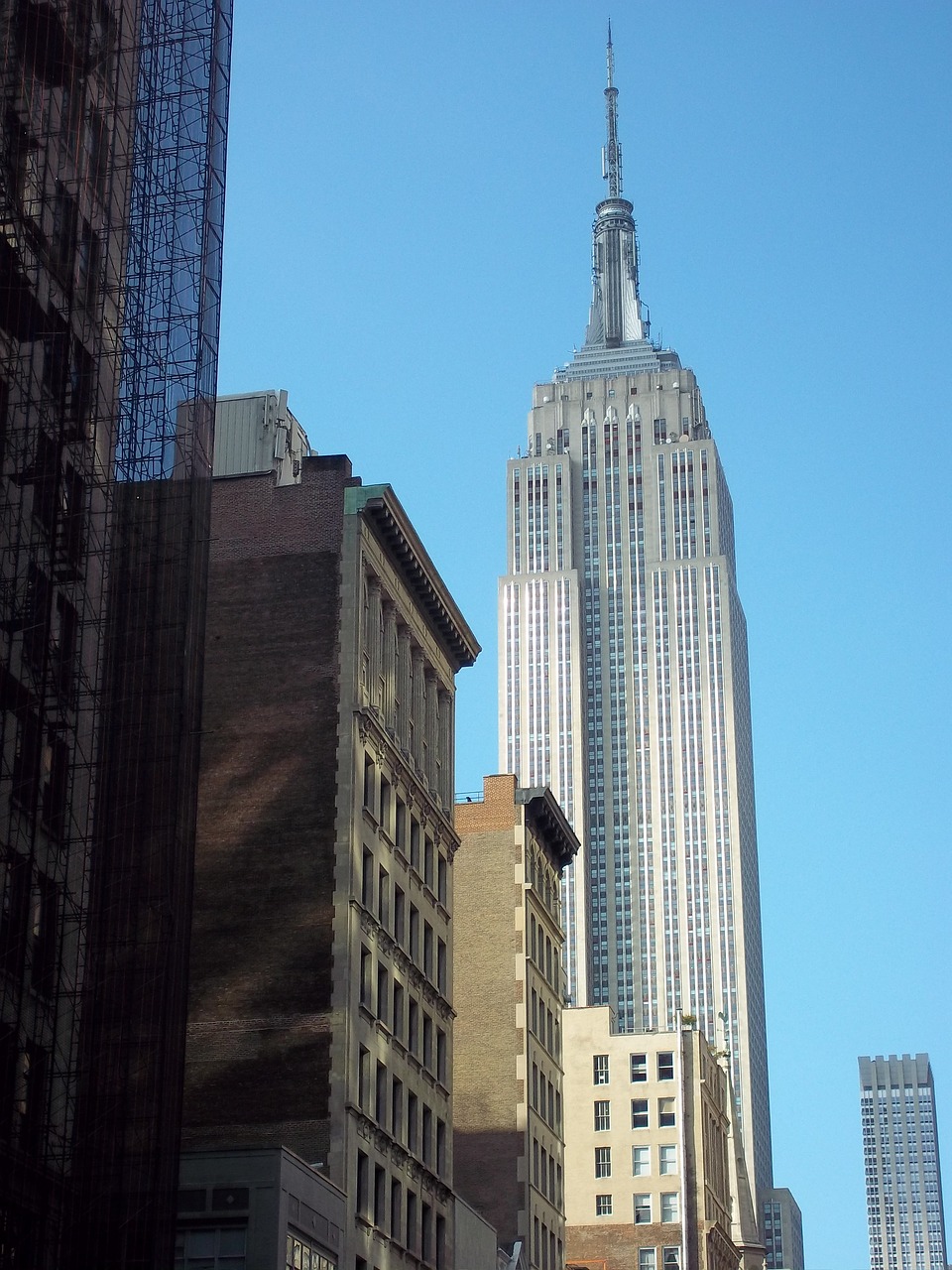 city skyscrapers skyline free photo