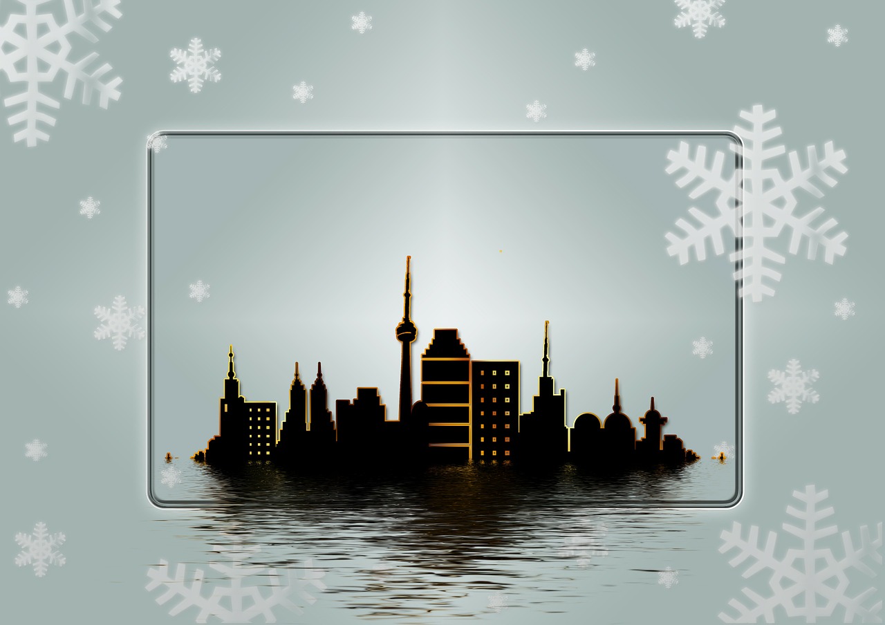 city christmas winter free photo