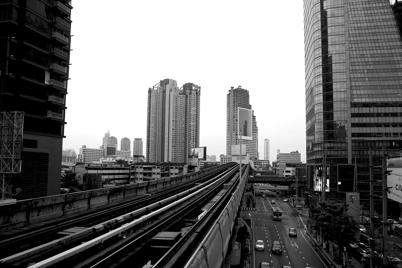 city bangkok train free photo