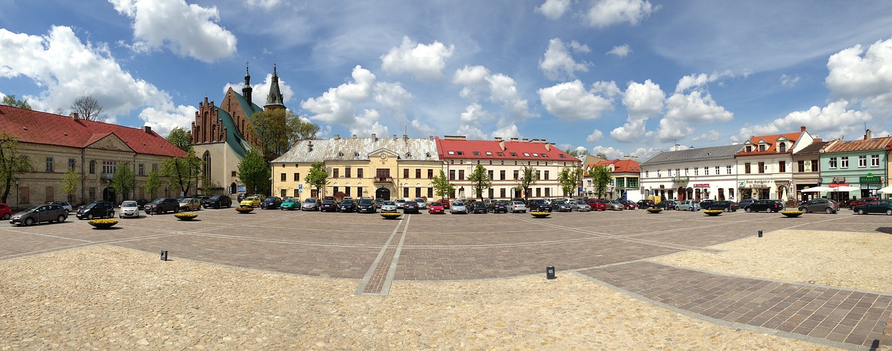 city olkusz the old town free photo