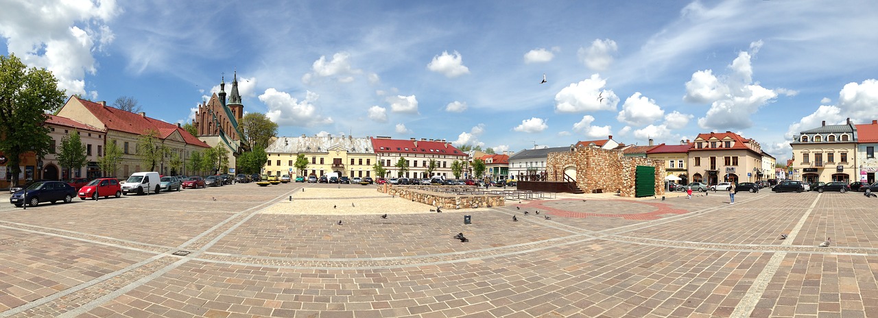 city olkusz the old town free photo