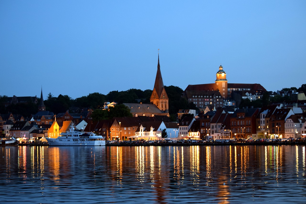 city port flensburg free photo