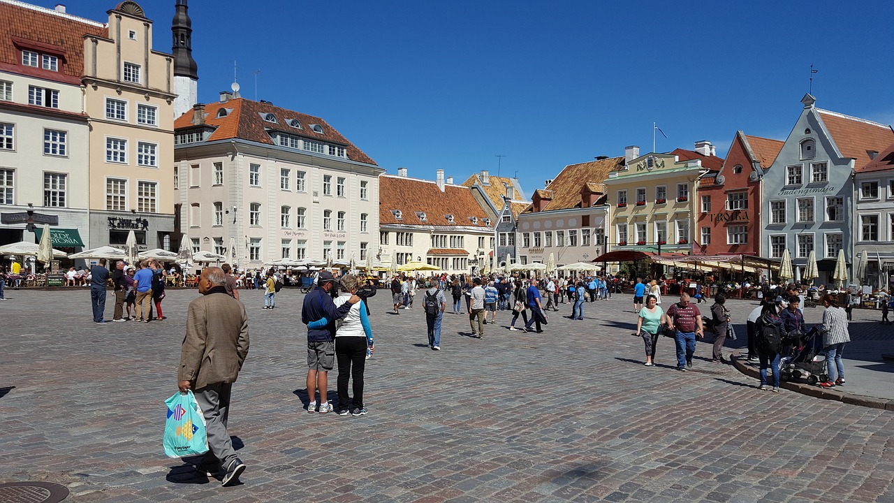 city old town estonia free photo