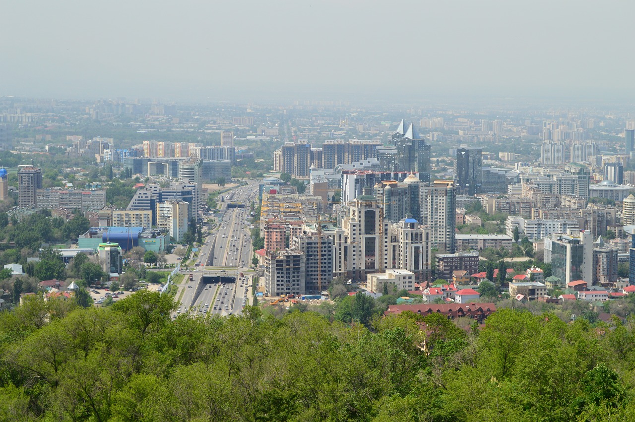 city almaty kazakhstan free photo