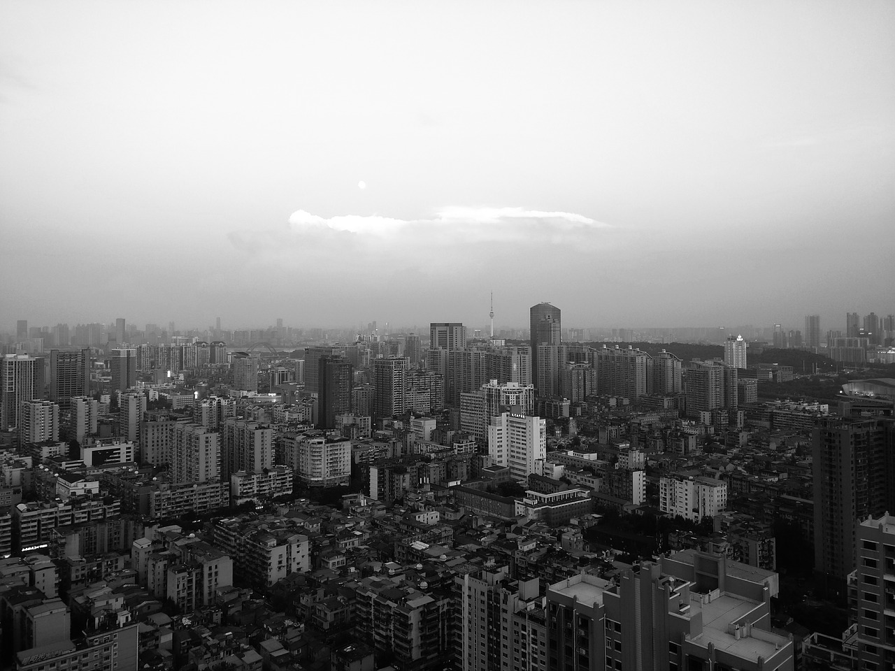 city wuhan black free photo