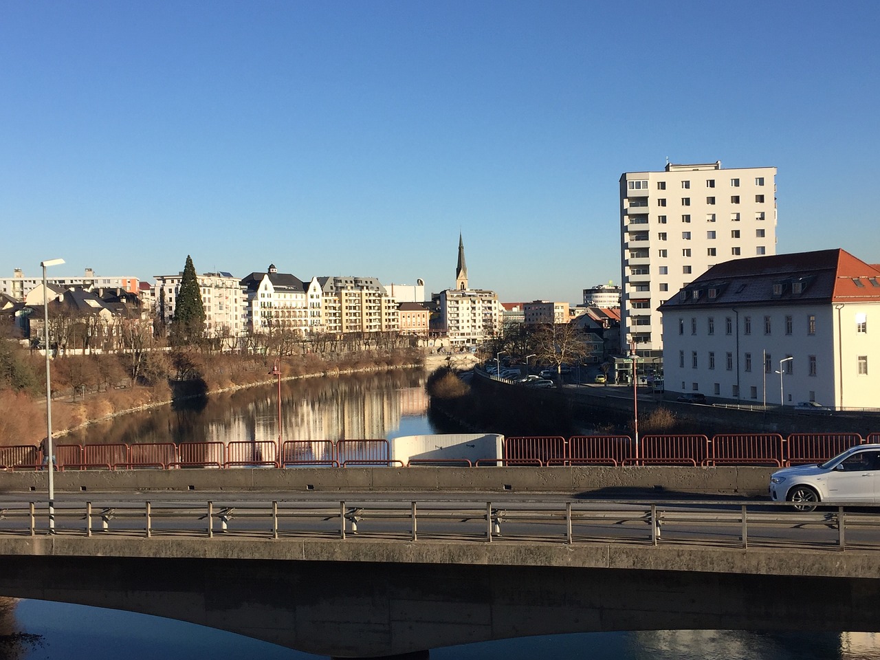 city river villach free photo