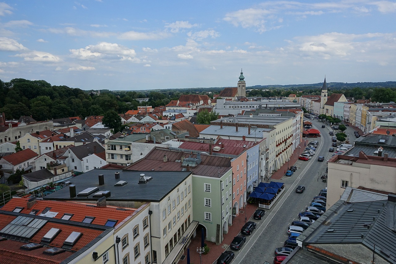 city mühldorf town square free photo