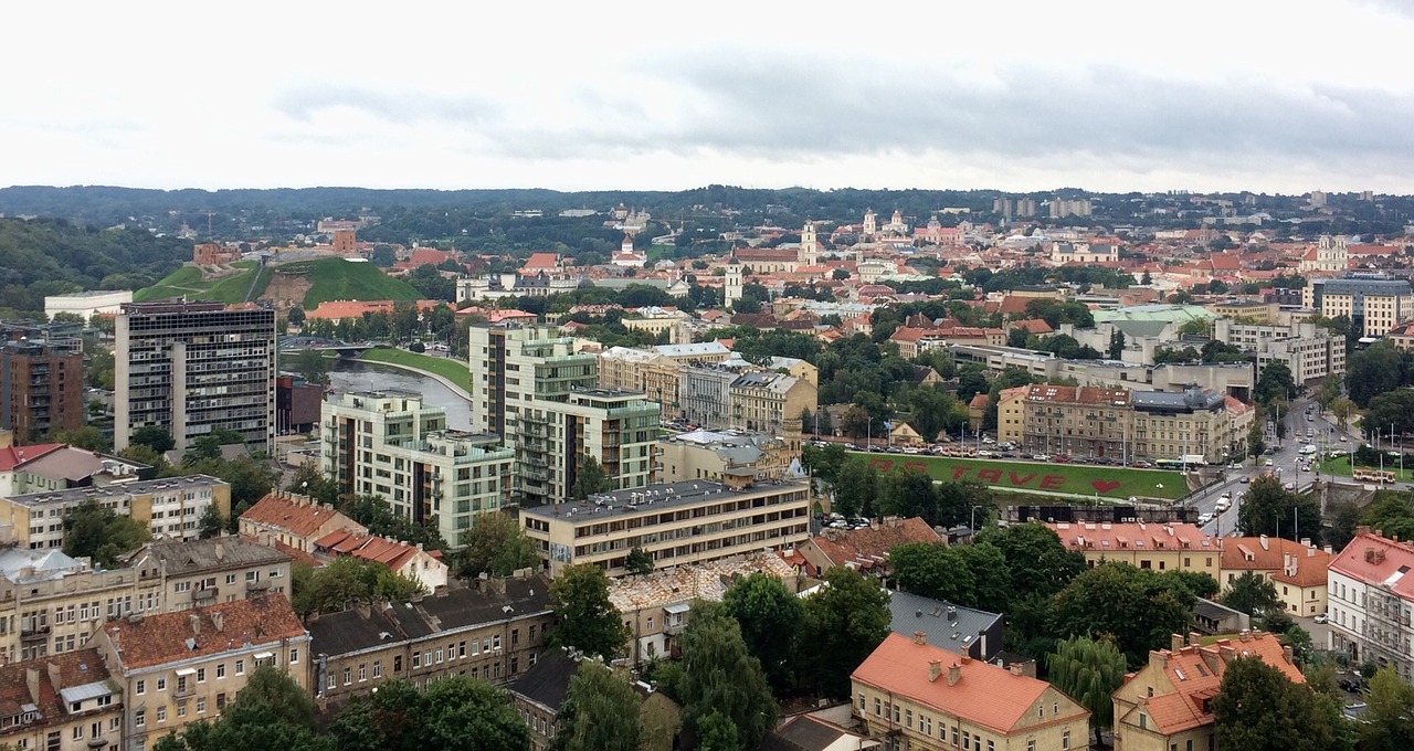 city vilnius capital free photo