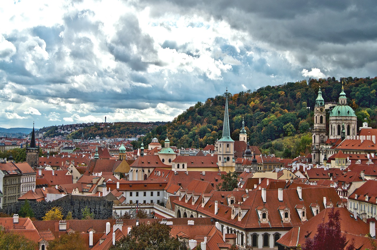 city panorama houses free photo