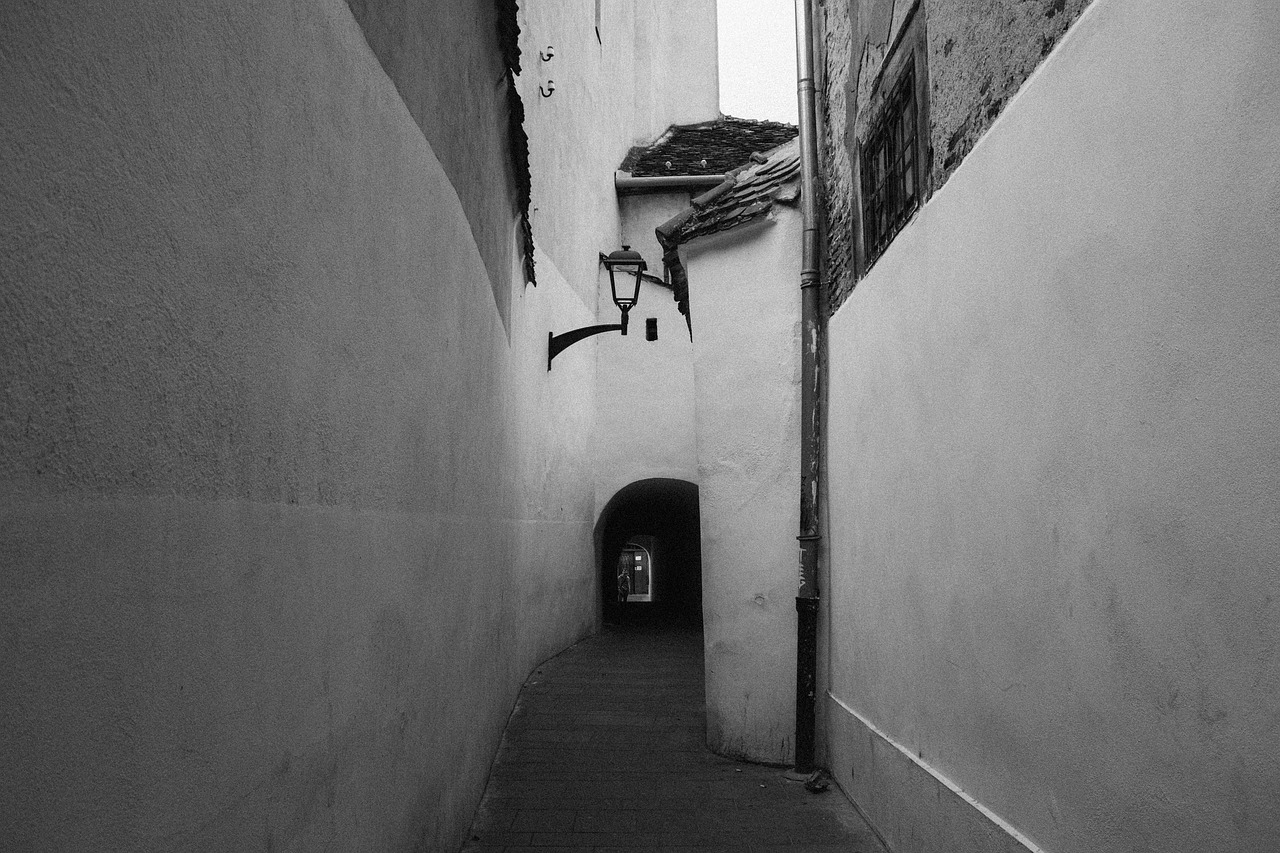 city architecture alley free photo