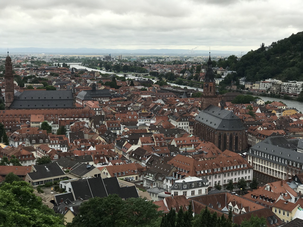 city  roof  structure free photo