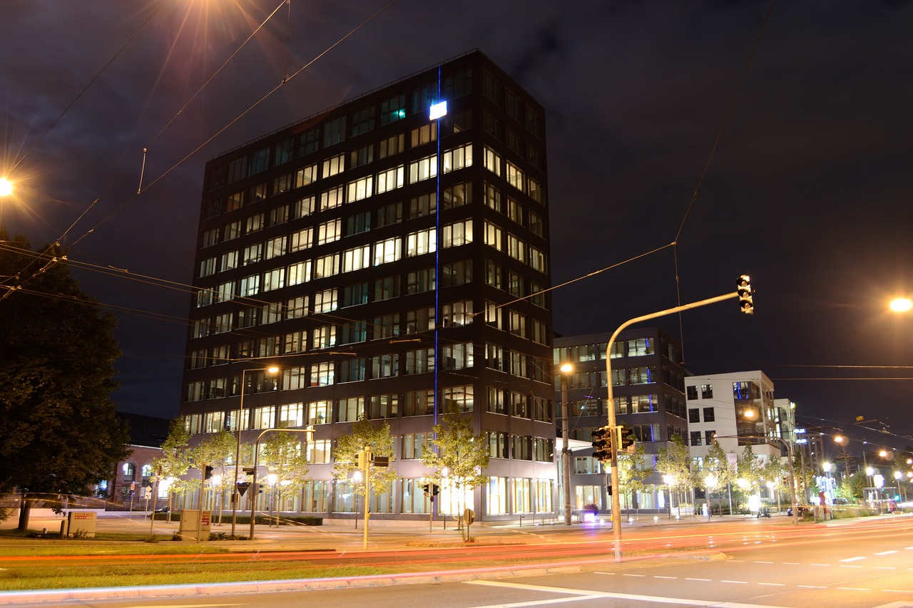 city  architecture  dusk free photo