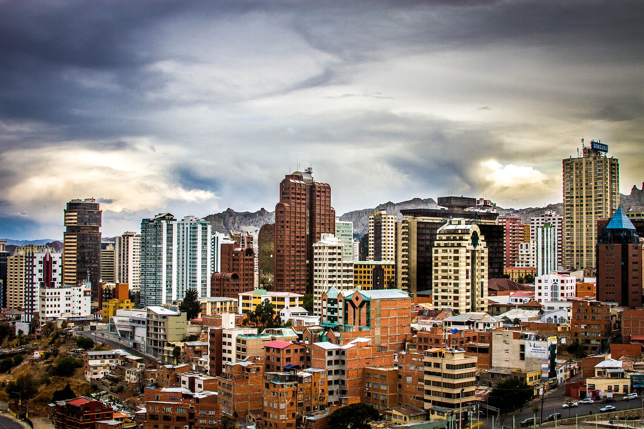 city  peace  bolivia free photo