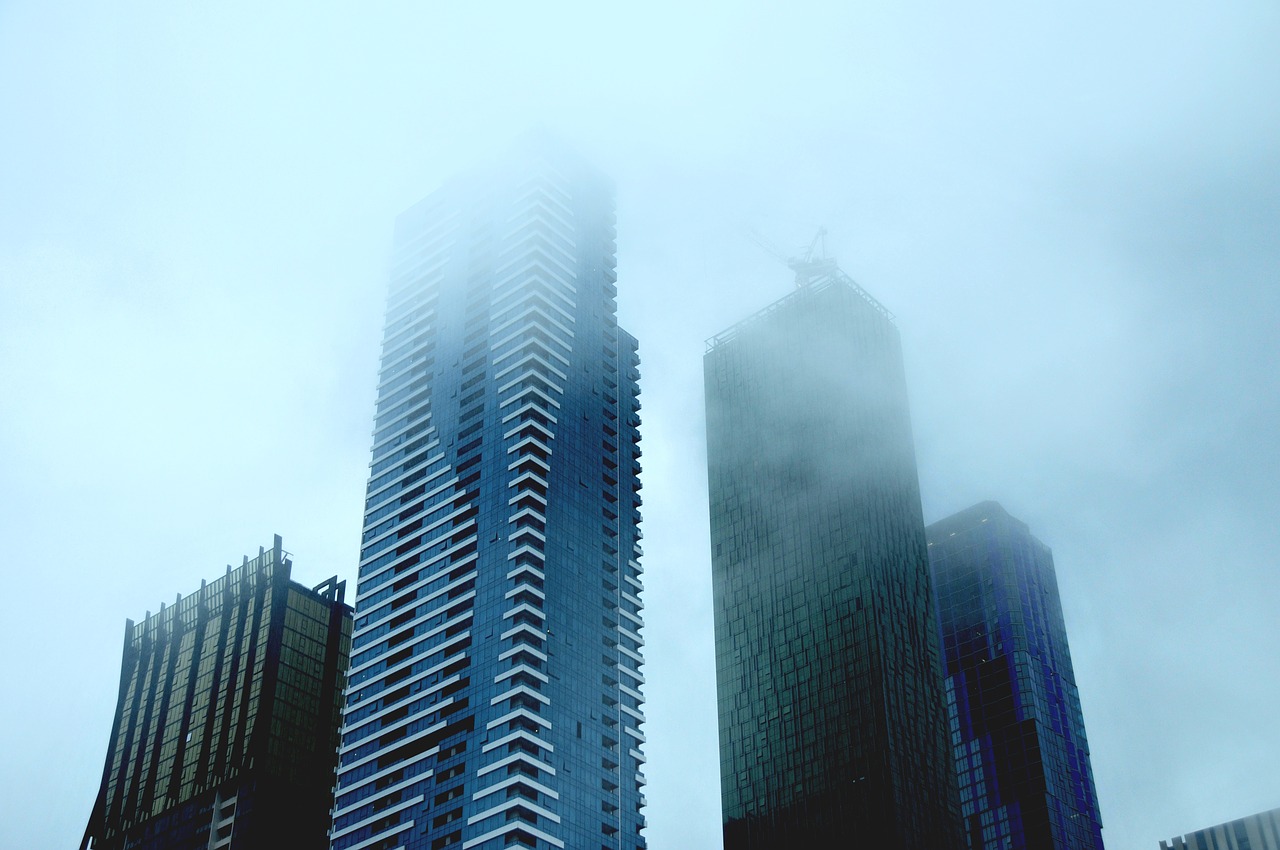 city  building  storm free photo