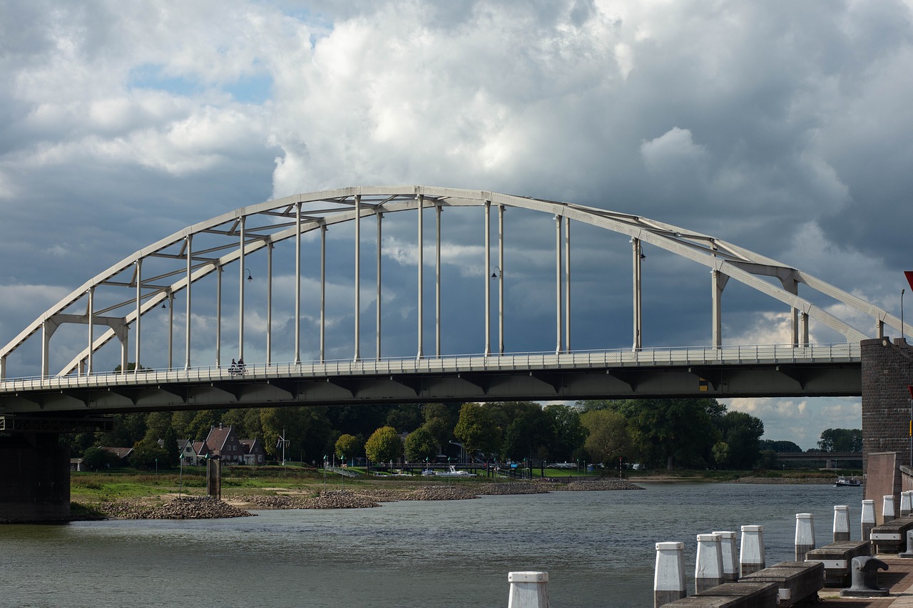 city  bridge  river free photo