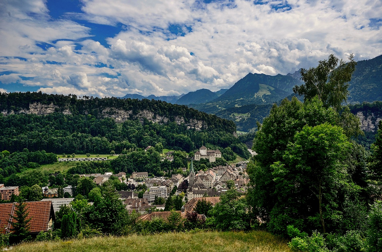 city  clouds  castle free photo