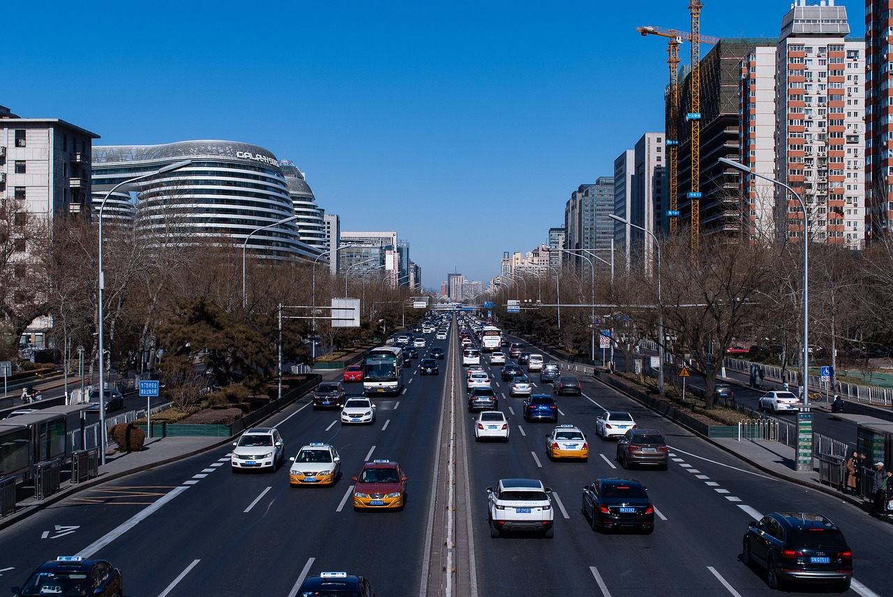 city  road  vehicle free photo