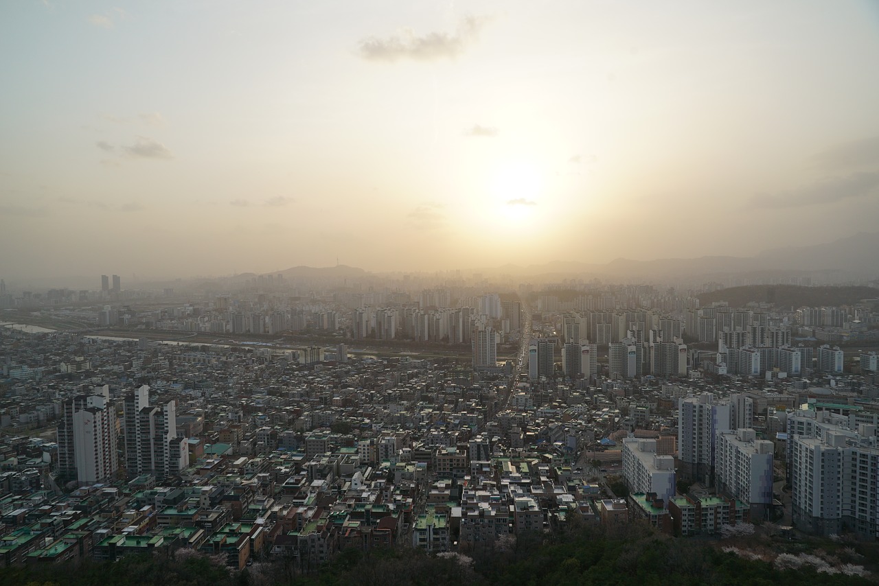 city  seoul  korea free photo