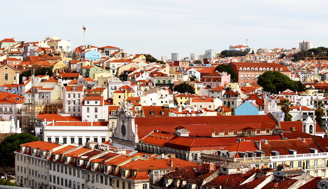 city  portugal  lisbon free photo