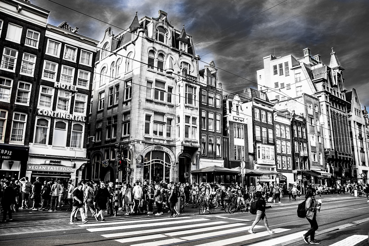 city  amsterdam  netherlands free photo