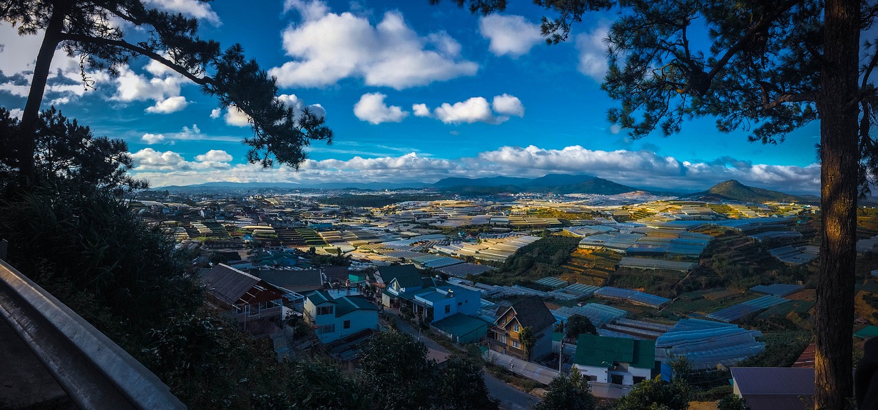 city  landscape  clouds free photo