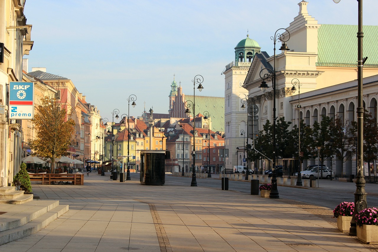 city warsaw town free photo