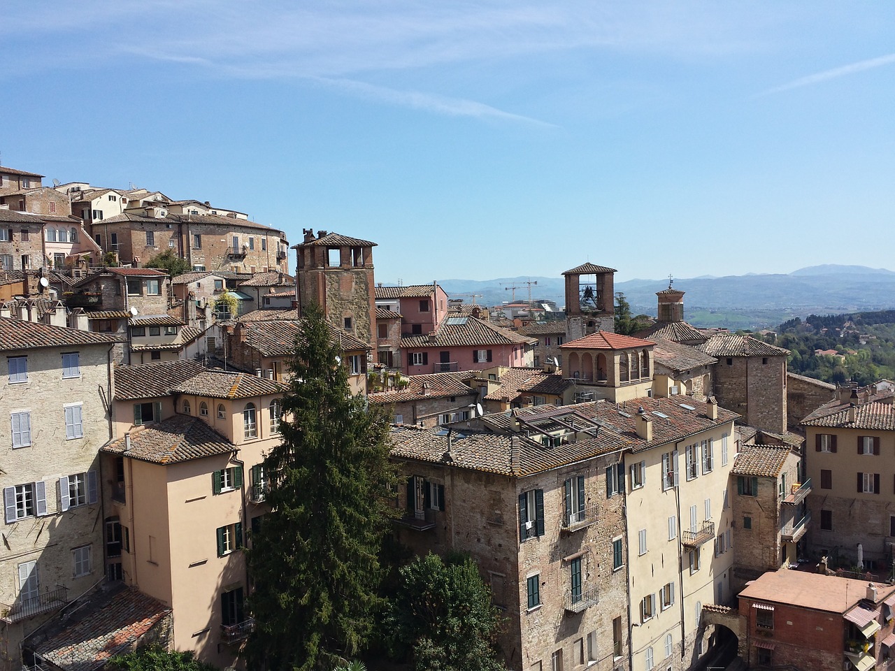 city perugia italy free photo