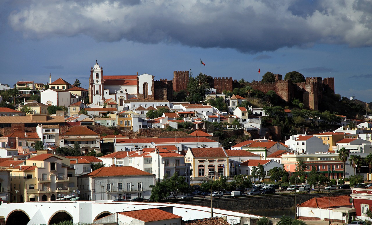 city portugal castle free photo