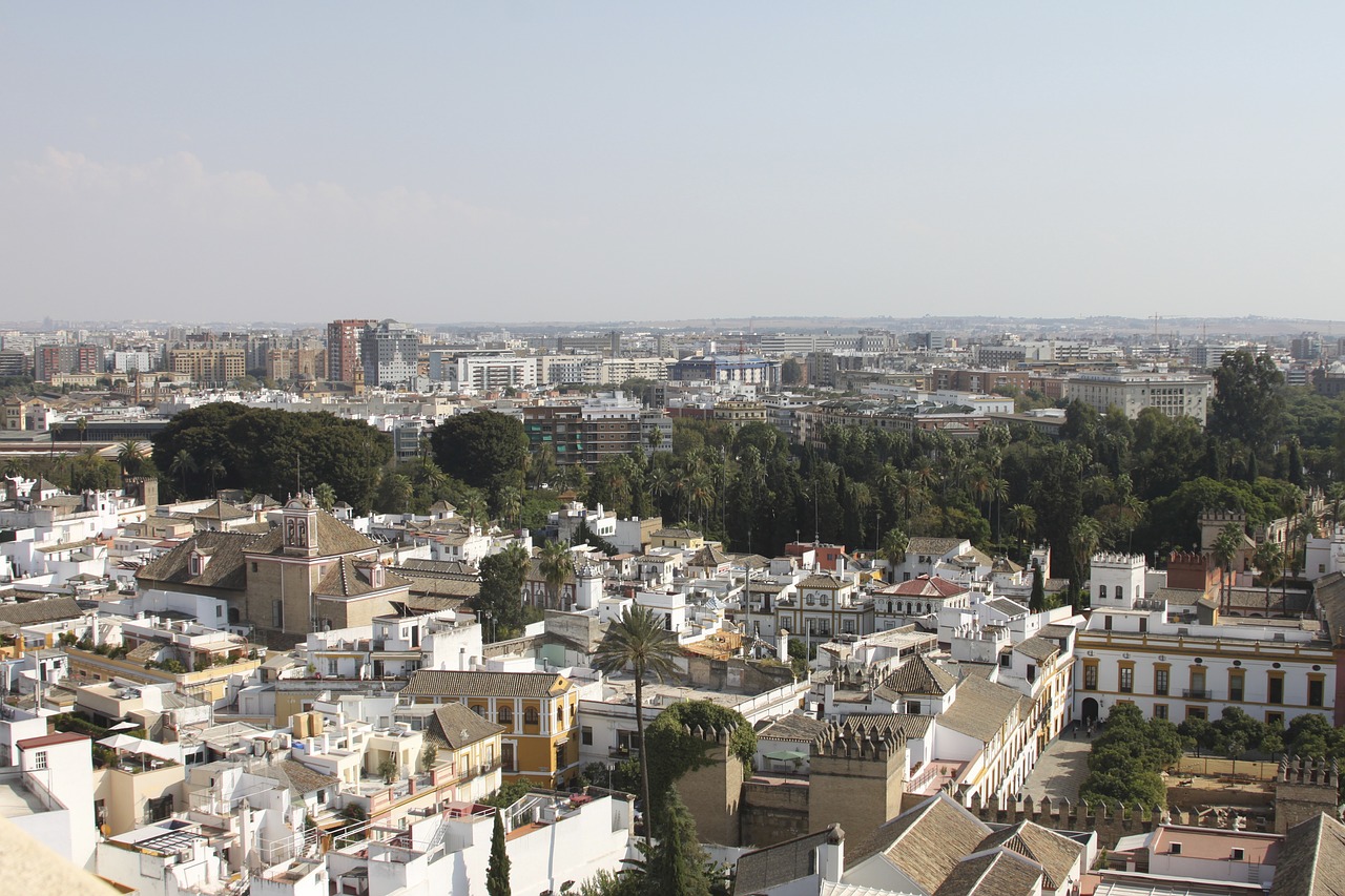 city seville spain free photo