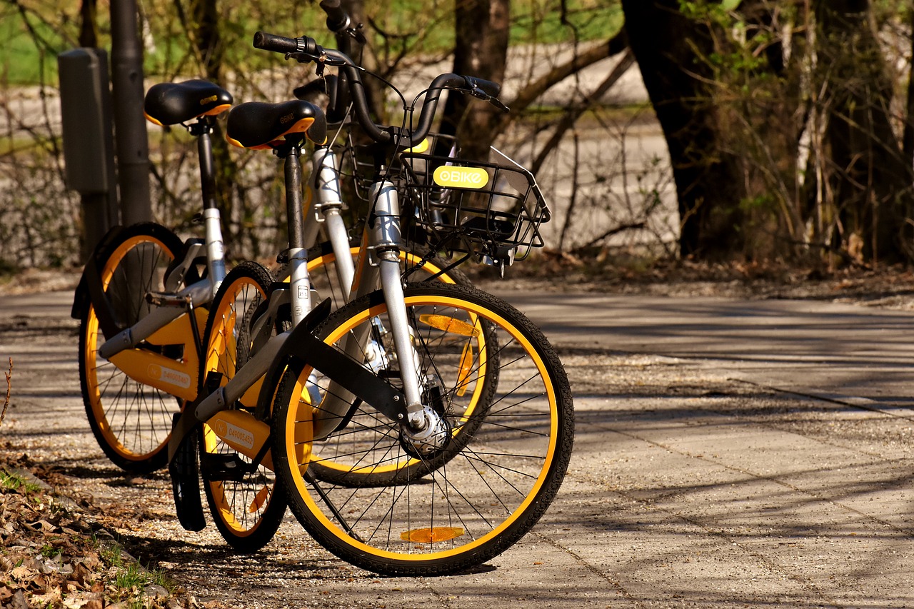 city bike  obike munich  bicycle free photo
