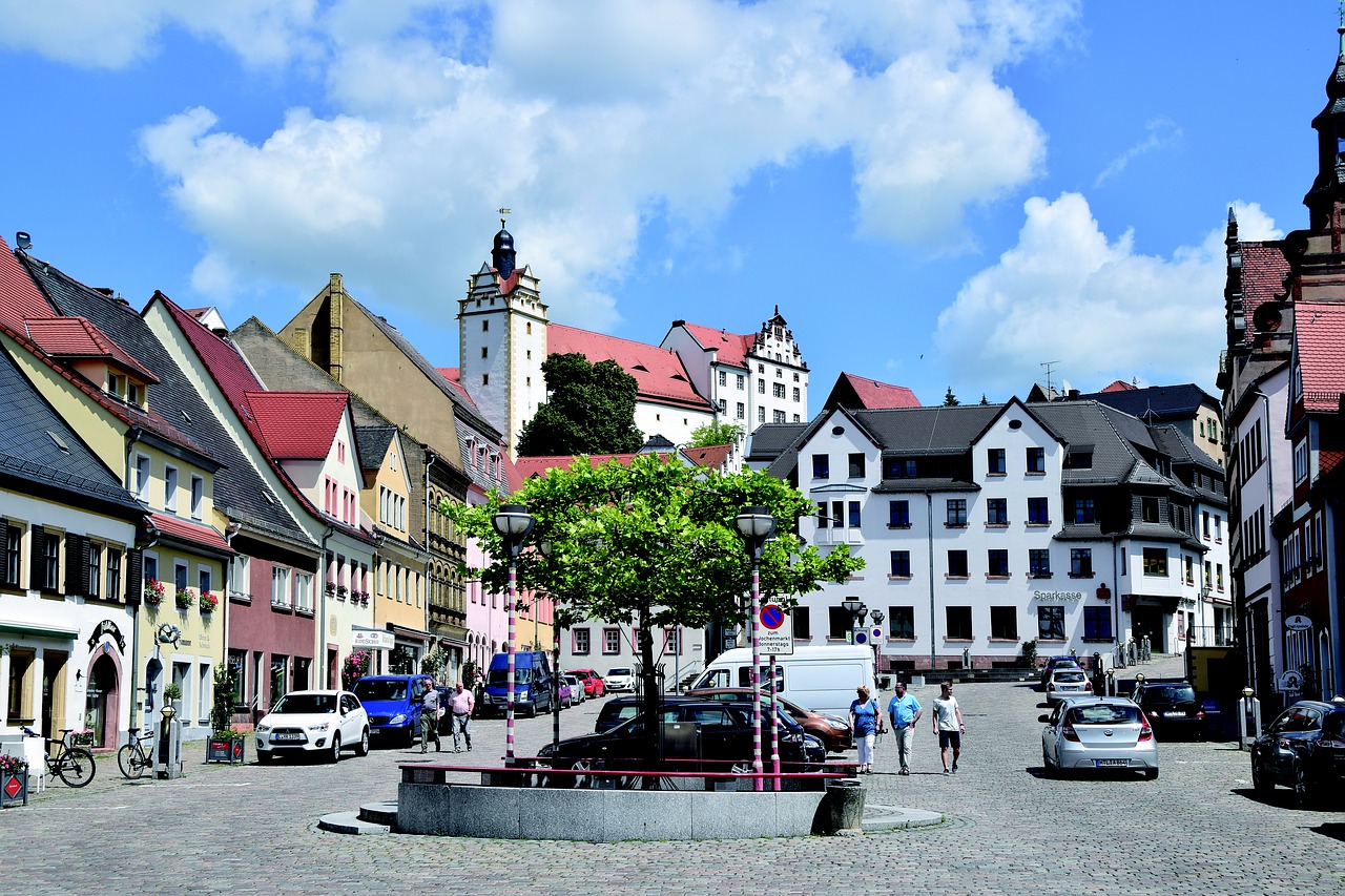 city ​​colditz saxony mulde free photo