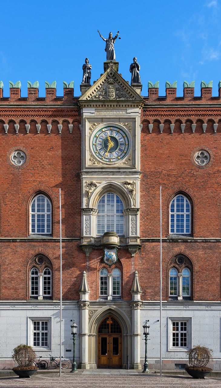 city hall odense denmark free photo