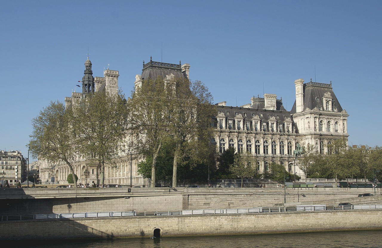 city hall paris france free photo