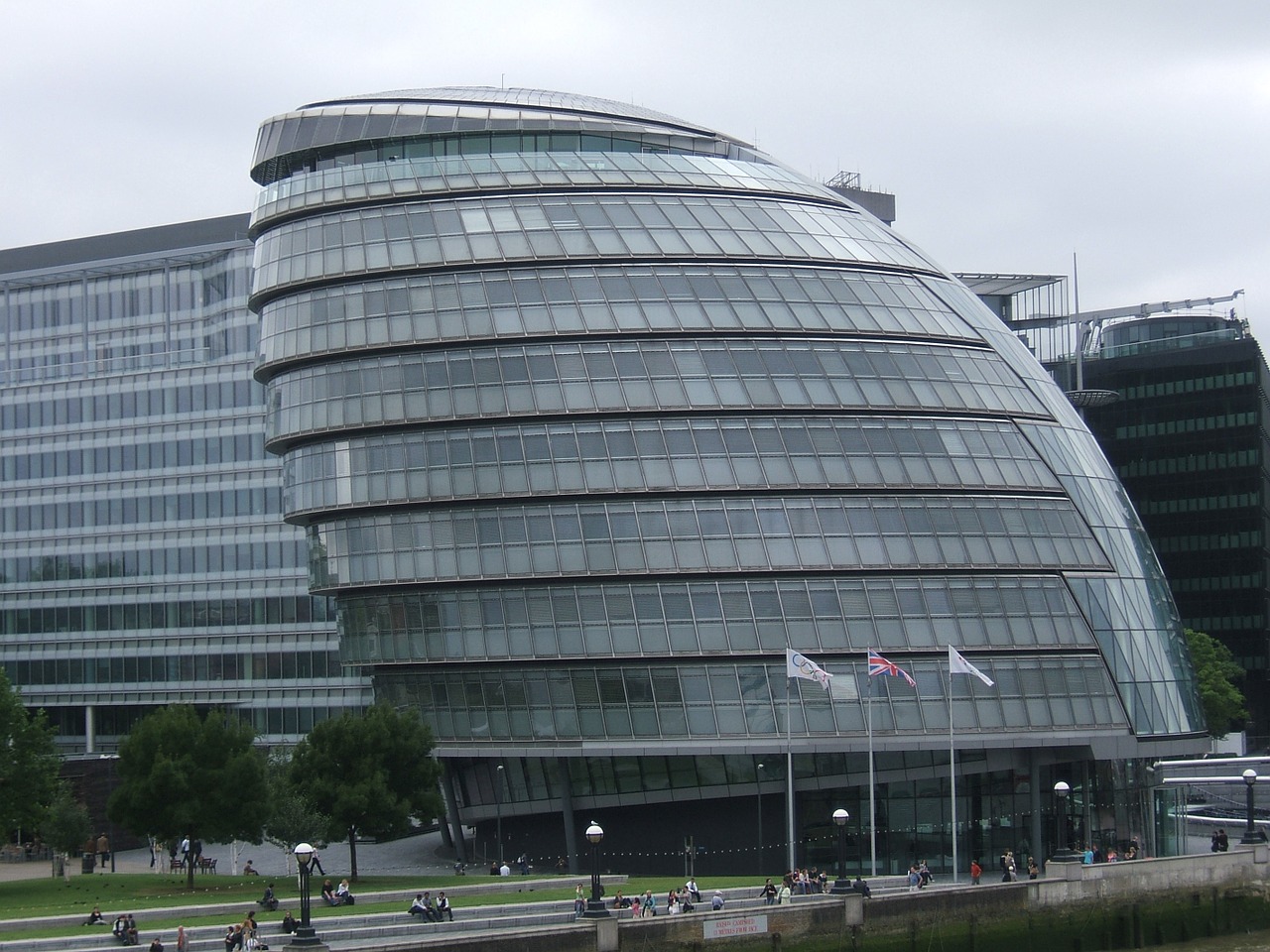city hall london england free photo