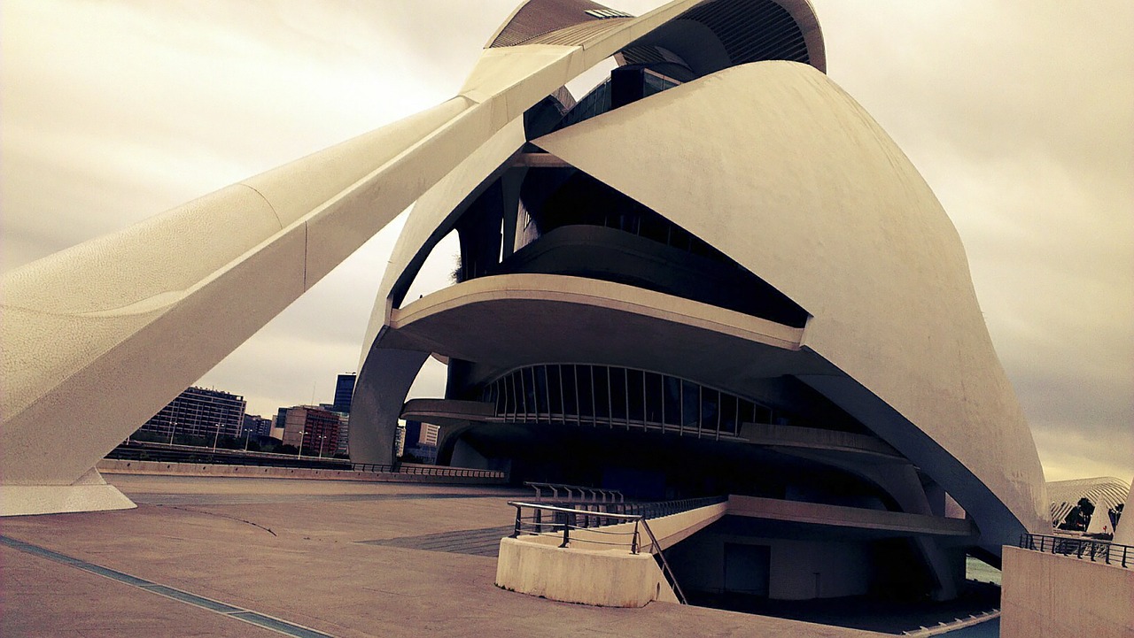 city of arts and sciences valencia modern free photo