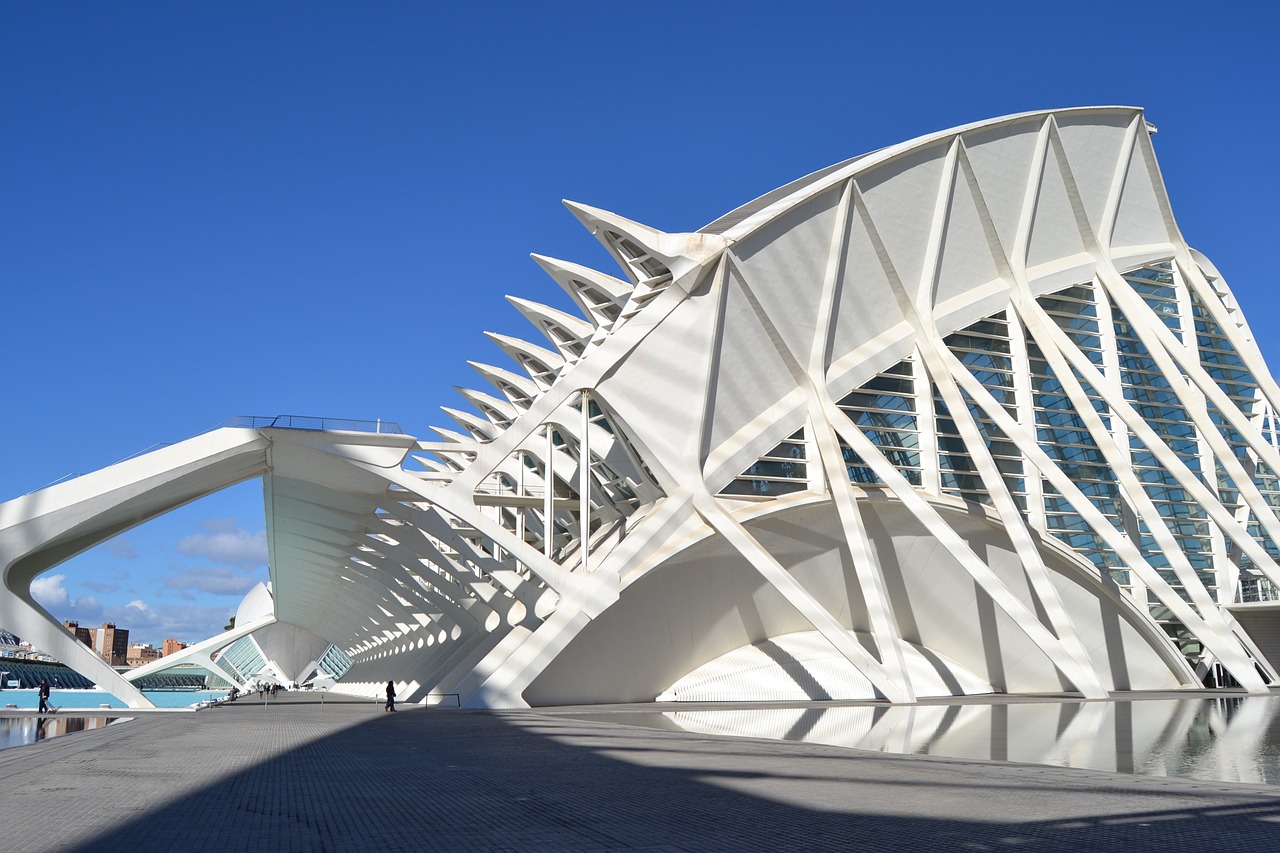 city of arts and sciences modern architecture valencia free photo