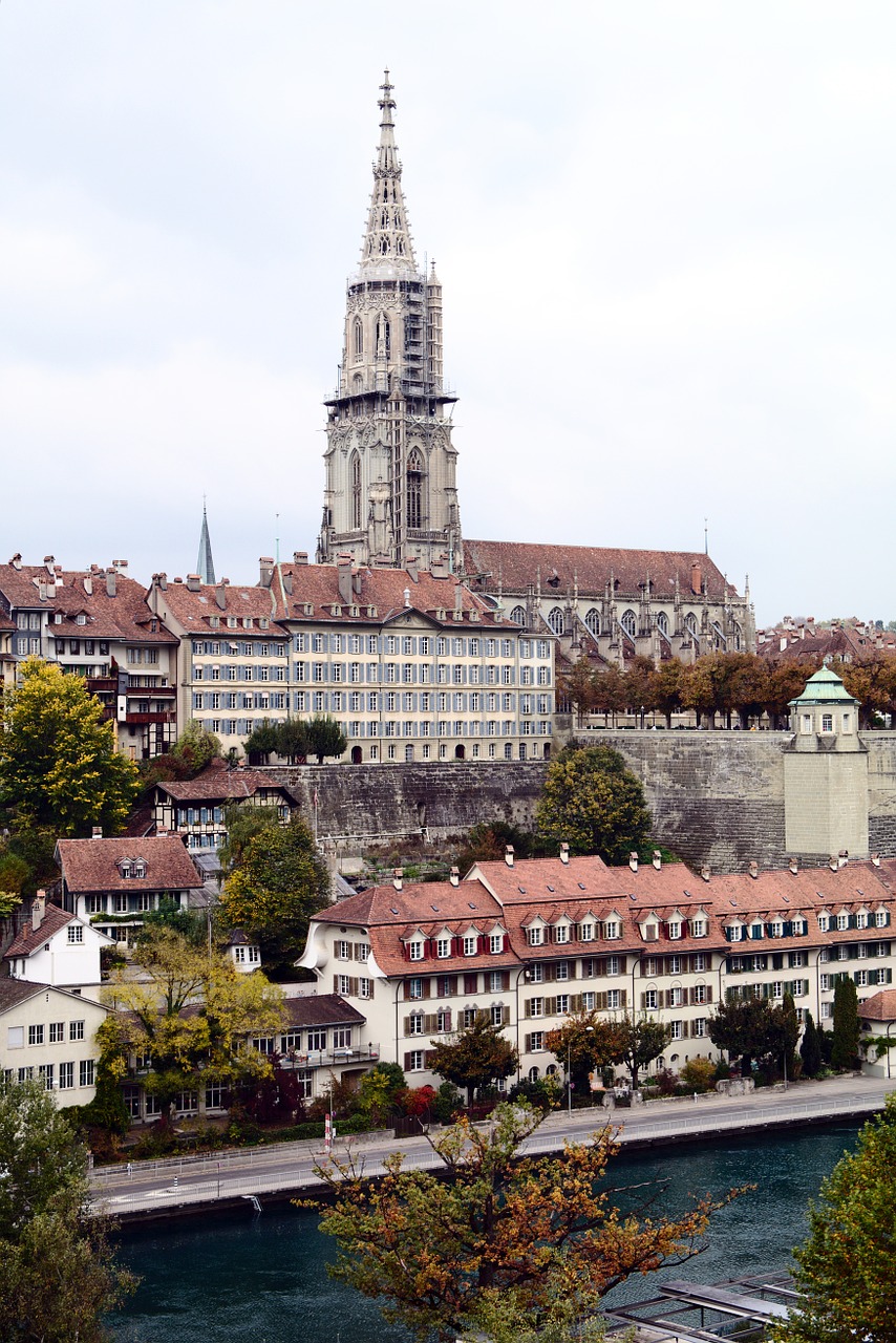 city of berne münster old town free photo