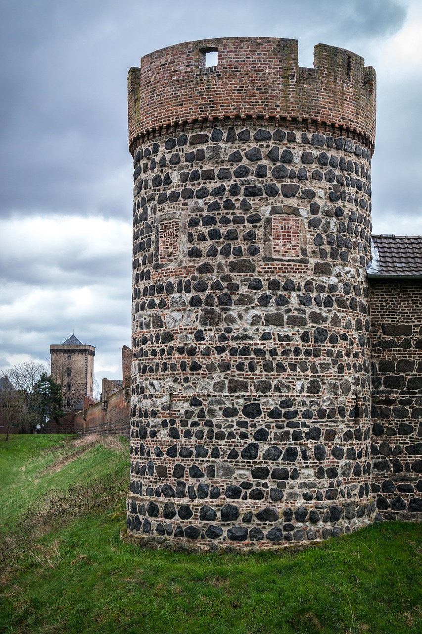 city wall tower defensive tower free photo