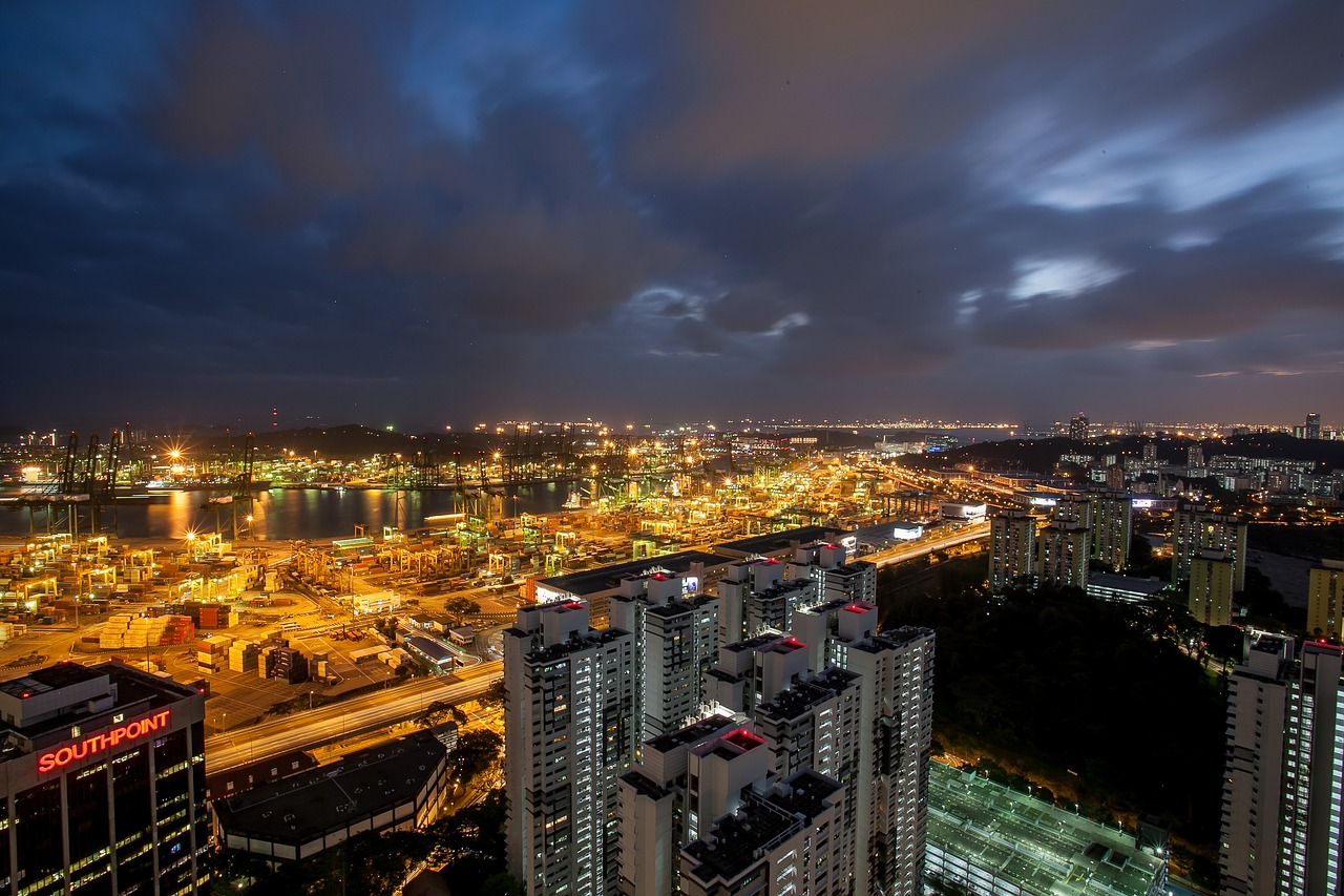 cityscape longexposure city free photo