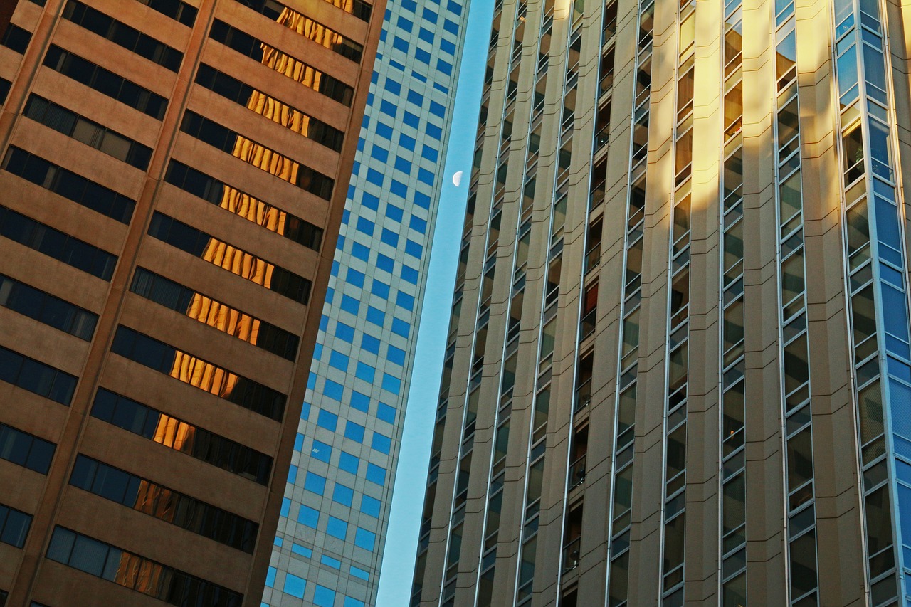 cityscape skyscraper city free photo