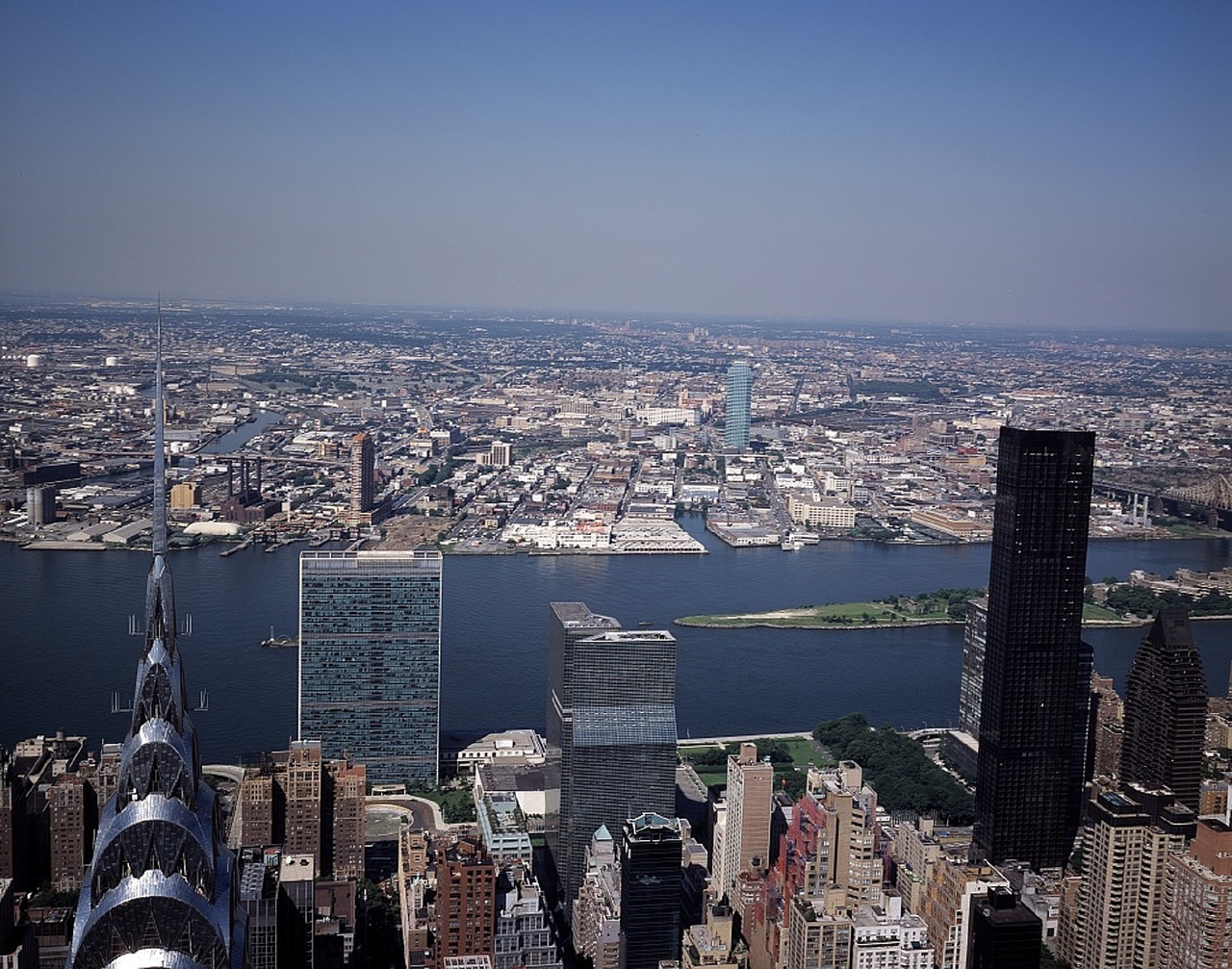 cityscape manhattan skyline free photo