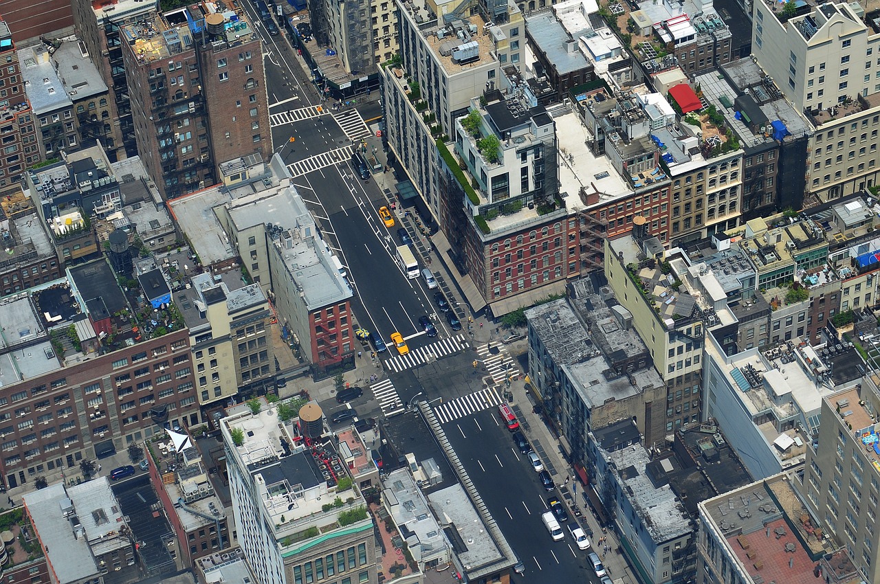 cityscape nyc road free photo