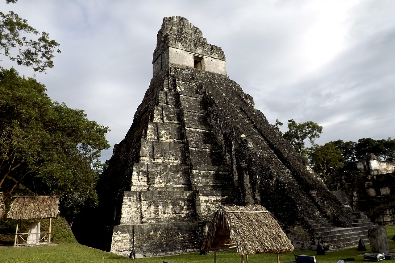 civilization mayan city ruins free photo